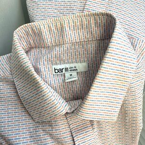 Bar III Slim Fit Long Sleeve Button Down